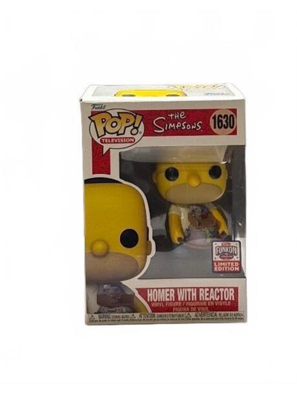Funko Pop! Television The Simpsons Homer with Reactor #1630 Vinyl Figure